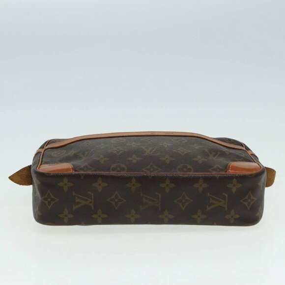 LOUIS VUITTON Monogram Compiegne 28 Clutch Bag M51845 LV Auth 83388 - Picture 7 of 16